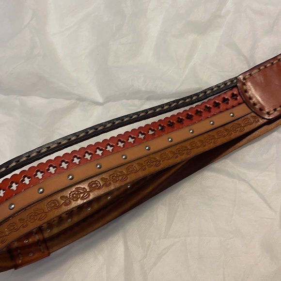 Fossil multi-strand leather belt M - Picture 16 of 16